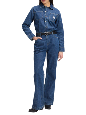 ΓΥΝΑΙΚΕΙΑ DENIM ΟΛΟΣΩΜΗ ΦΟΡΜΑ | Μπλε Σκούρο S