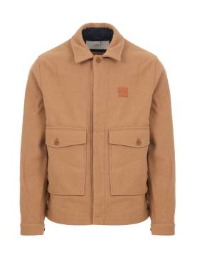 ΑΝΔΡΙΚΟ WOOL-BLEND JACKET | Μπεζ Σκούρο L
