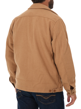 ΑΝΔΡΙΚΟ WOOL-BLEND JACKET | Μπεζ Σκούρο L