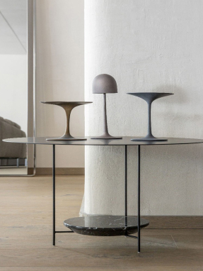 ΔΙΑΚΟΣΜΗΤΙΚΟ MUSHROOM CLOCK GARDECO | Γκρι  ONE SIZE