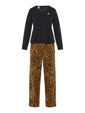 ΓΥΝΑΙΚΕΙΟ ΣΕΤ ΠΙΤΖΑΜΕΣ | Animal Print  XS
