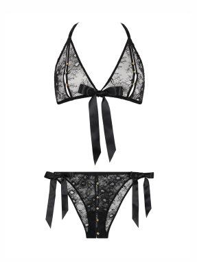 ΓΥΝΑΙΚΕΙΟ ΕΣΩΡΟΥΧΟ ΣΕΤ | Μαύρο ONE SIZE