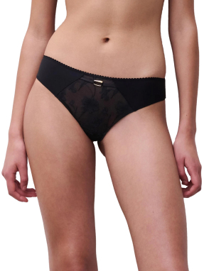 ΓΥΝΑΙΚΕΙΟ ΕΣΩΡΟΥΧΟ IDYLL LACE THONG | Μαύρο L