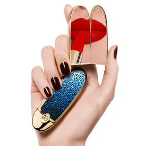 ROUGE G L’HEURE BLEUETHE DOUBLE MIRROR JEWEL CASE - LIMITED EDITIONTHE CUSTOMISABLE ULTRA-CARE LIPSTICK | Bleu Astral