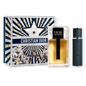 DIOR HOMME SET EAU DE TOILETTE AND TRAVEL SPRAY