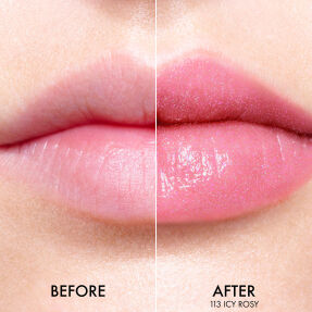 DIOR ADDICT LIP GLOW 48-HOUR HYDRATING LIP BALM - PH-ACTIVATED COLOR | 3.2gr 113 Icy Rosy