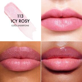 DIOR ADDICT LIP GLOW 48-HOUR HYDRATING LIP BALM - PH-ACTIVATED COLOR | 3.2gr 113 Icy Rosy