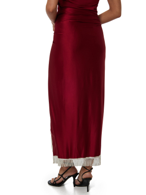 ΜΙΝΤΙ ΦΟΥΣΤΑ JUPE | Κόκκινο FR 40