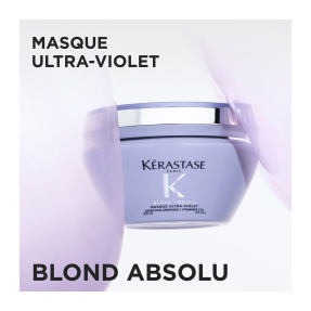 BLOND ABSOLU MASQUE ULTRA VIOLET ΜΑΣΚΑ ΜΕ ΜΩΒ ΧΡΩΣΤΙΚΗ ΓΙΑ ΒΑΜΜΕΝΑ ΞΑΝΘΑ ΜΑΛΛΙΑ | 200ml
