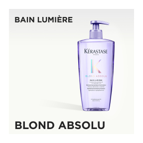 BLOND ABSOLU REFILLABLE ΣΑΜΠΟΥΑΝ BAIN LUMIERE ΓΙΑ ΣΥΝΤΗΡΗΣΗ ΤΩΝ ΞΑΝΘΩΝ ΒΑΜΜΕΝΩΝ ΜΑΛΛΙΩΝ | 500ml