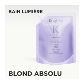 BLOND ABSOLU REFILL ΣΑΜΠΟΥΑΝ BAIN LUMIERE ΓΙΑ ΣΥΝΤΗΡΗΣΗ ΤΩΝ ΞΑΝΘΩΝ ΒΑΜΜΕΝΩΝ ΜΑΛΛΙΩΝ | 500ml