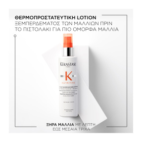 NUTRITIVE ΘΕΡΜΟΠΡΟΣΤΑΤΕΥΤΙΚΗ ΛΟΣΙΟΝ ΓΙΑ ΕΥΚΟΛΟ ΞΕΜΠΕΡΔΕΜΑ & STYLING ΤΩΝ ΞΗΡΩΝ ΜΑΛΛΙΩΝ | 150ml