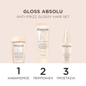 GLOSS ABSOLU ESSENTIALS SET ΓΙΑ ΛΕΙΑ & ΛΑΜΠΕΡΑ ΜΑΛΛΙΑ
