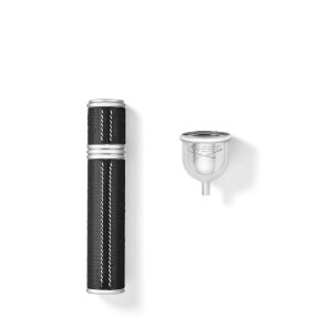 EMPTY SILVER / BLACK SEWN ATOMIZER | 10ml