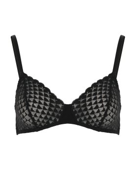 ΓΥΝΑΙΚΕΙΟ ΣΟΥΤΙΕΝ BRALETTE | Μαύρο  L