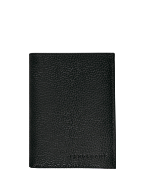 ΓΥΝΑΙΚΕΙΟ ΔΕΡΜΑΤΙΝΟ ΠΟΡΤΟΦΟΛΙ LE FOULONNÉ | Μαύρο