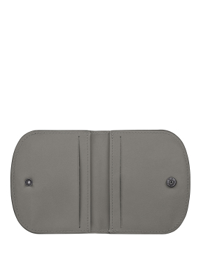 ΔΕΡΜΑΤΙΝΗ ΚΑΡΤΟΘΗΚΗ LE PLIAGE XTRA | Γκρι