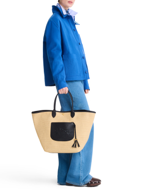 ΓΥΝΑΙΚΕΙΑ ΤΣΑΝΤΑ ΩΜΟΥ LE PLIAGE COLLECTION L BASKET BAG | Μαύρο