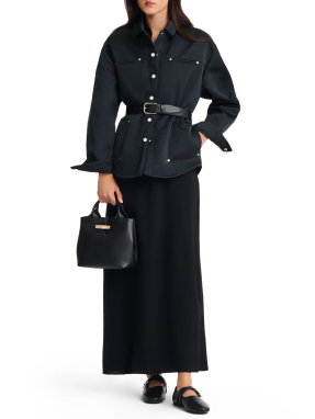 ΓΥΝΑΙΚΕΙΑ ΤΣΑΝΤΑ ΧΕΙΡΟΣ LE ROSEAU S | Μαύρο