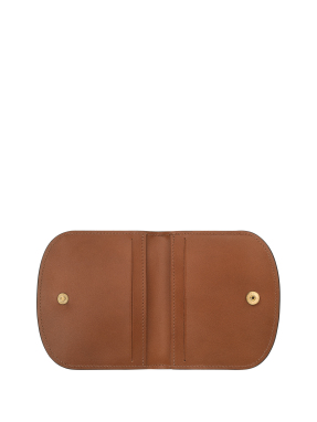 ΔΕΡΜΑΤΙΝΗ ΚΑΡΤΟΘΗΚΗ EPURE | Καφέ