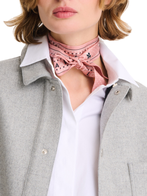 ΓΥΝΑΙΚΕΙΟ ΦΟΥΛΑΡΙ FRENCH BANDANA | Ροζ Ανοιχτό