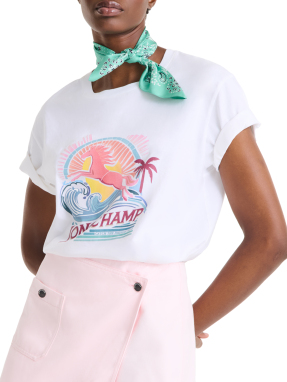 ΓΥΝΑΙΚΕΙΟ ΦΟΥΛΑΡΙ FRENCH BANDANA SILK SCARF 50 | Φυστικί