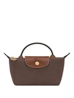 ΓΥΝΑΙΚΕΙΟ POUCH LE PLIAGE | Καφέ Σκούρο 002