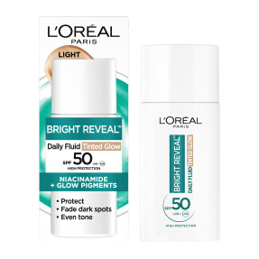 BRIGHT REVEAL TINTED DAILY FLUID SPF50 | 50ml Light