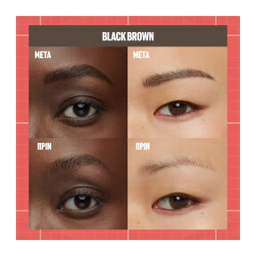 BUILD-A-BROW BROW PEN+GEL | 262 Black Brown