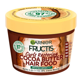 FRUCTIS HAIR FOOD COCOA BUTTE VEGAN ΜΑΣΚΑ ΜΑΛΛΙΩΝ 3 ΣΕ 1 | 390ml
