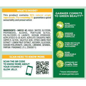 GARNIER ΚΡΕΜΑ ΤΖΕΛ ΜΕ ΒΙΤΑΜΙΝΗ C ΓΙΑ ΛΑΜΠΕΡΗ ΕΠΙΔΕΡΜΙΔΑ | 50ml