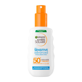 AMBRE SOLAIRE SENSITIVE ADVANCED HYPOALLERGENIC SPRAY SPF50+ SUN BODY LOTION | 150ml