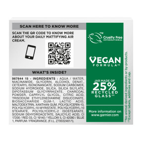 GARNIER PURE ACTIVE AIR CREAM ΚΡΕΜΑ ΠΡΟΣΩΠΟΥ ΜΕ ΕΛΑΦΡΙΑ ΥΦΗ ΓΙΑ ΕΠΙΔΕΡΜΙΔΑ ΜΕ ΑΤΕΛΕΙΕΣ | 50ml