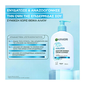 HYALURON ΚΡΕΜΑ ΚΑΘΑΡΙΣΜΟΥ ΓΙΑ ΕΝΥΔΑΤΩΣΗ | 250ml