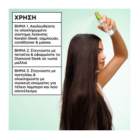 FRUCTIS DIAMOND SLEEK SHINE-COAT SMOOTHING SPRAY | 150ml