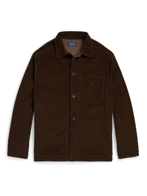 ΑΝΔΡΙΚΟ ΚΟΤΛΕ OVERSHIRT | Καφέ Σκούρο  L