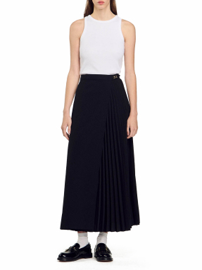 ΜΑΞΙ ΠΛΙΣΕ ΦΟΥΣΤΑ | Μαύρο FR 34