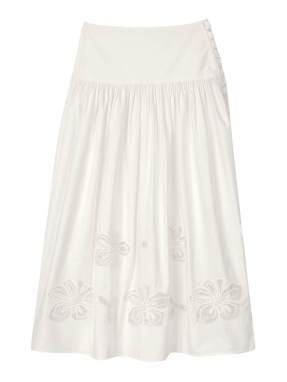 MΑΞΙ ΦΟΥΣΤΑ ΜΕ ΚΕΝΤΗΜΑΤΑ | Εκρού FR 42