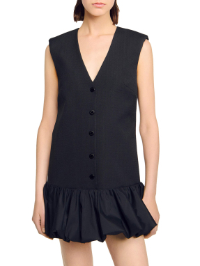 ΜΙΝΙ ΑΜΑΝΙΚΟ ΦΟΡΕΜΑ | Μαύρο FR 38