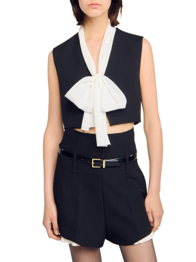 ΓΥΝΑΙΚΕΙΟ CROP ΤΟΠ | Μαύρο M