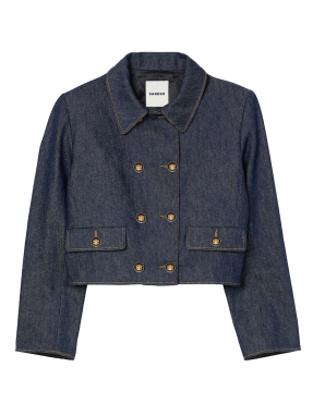 ΓΥΝΑΙΚΕΙΟ DENIM JACKET | Μπλε Σκούρο FR 36