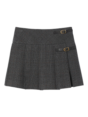 ΜΙΝΙ ΦΟΥΣΤΑ | Γκρι Σκούρο FR 38