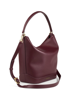 ΓΥΝΑΙΚΕΙΑ ΔΕΡΜΑΤΙΝΗ ΤΣΑΝΤΑ ΩΜΟΥ | Μπορντό