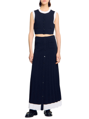 ΜΑΞΙ ΦΟΥΣΤΑ | Μπλε Σκούρο FR 40