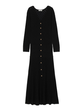 ΜΑΞΙ ΠΛΕΚΤΟ ΦΟΡΕΜΑ | Μαύρο FR 38