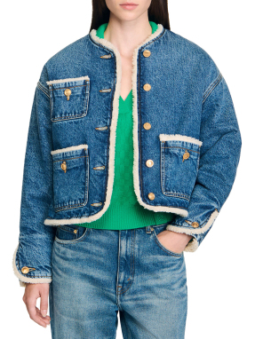 ΓΥΝΑΙΚΕΙΟ DENIM JACKET | Μπλε FR 40