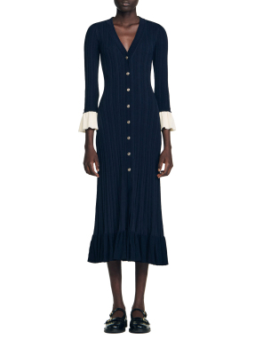 ΜΙΝΤΙ ΠΛΕΚΤΟ ΦΟΡΕΜΑ | Μπλε Σκούρο FR 40