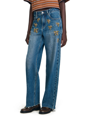 ΓΥΝΑΙΚΕΙΟ DENIM ΠΑΝΤΕΛΟΝΙ | Μπλε FR 36