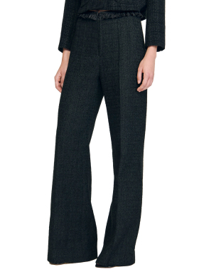 ΑΝΔΡΙΚΟ TWEED ΠΑΝΤΕΛΟΝΙ | Μαύρο FR 38