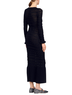 ΜΑΞΙ ΠΛΕΚΤΟ ΦΟΡΕΜΑ | Μαύρο FR 40